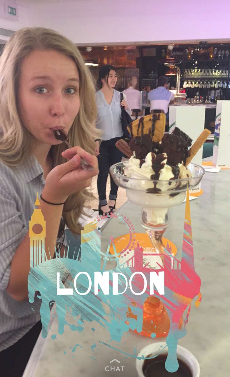 Ice Cream at Harrods London
