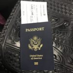 passport and boarding pass