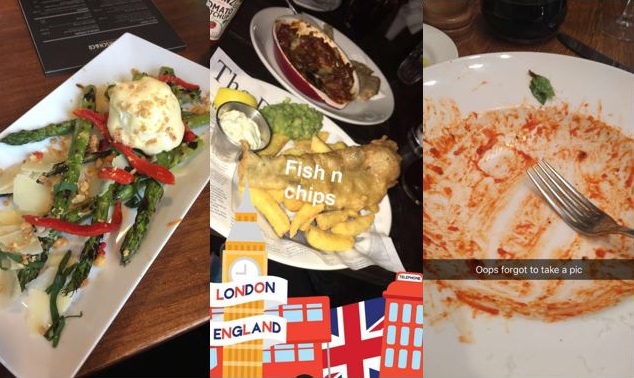 common dishes from london