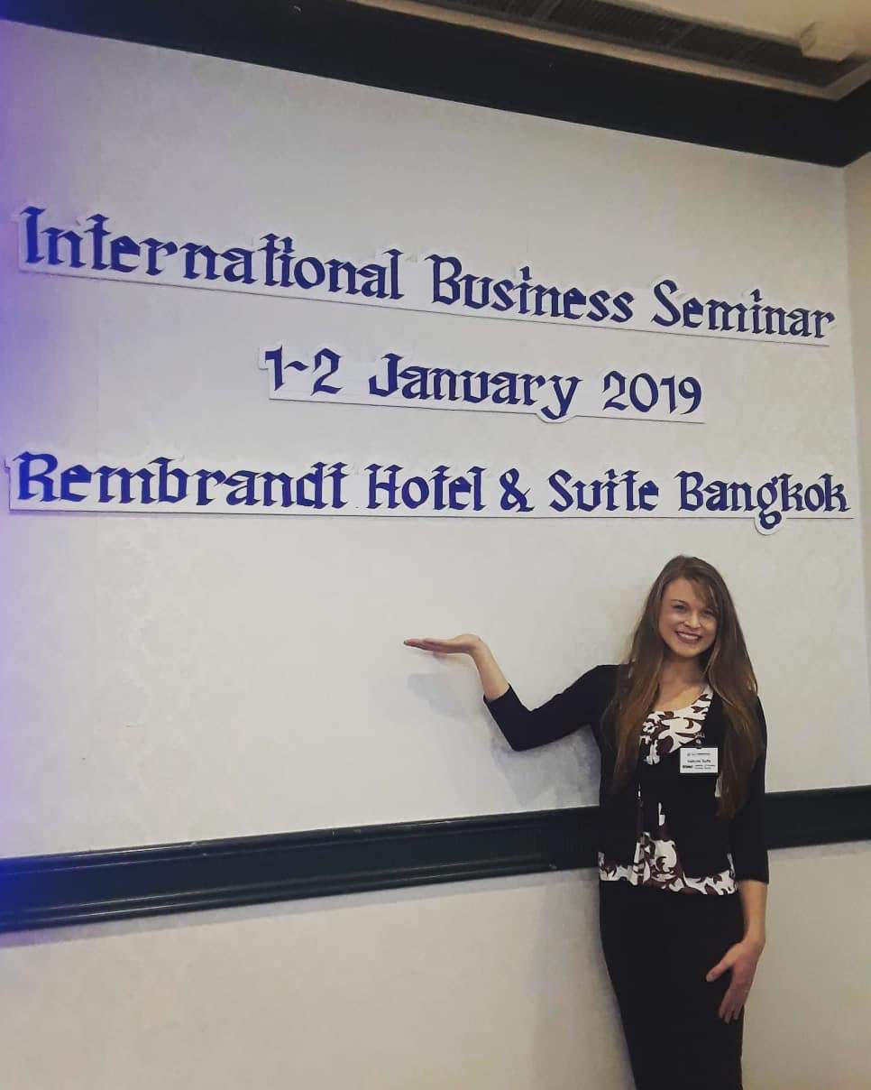 study abroad presentation with international business seminars