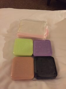 Bars of soap purchased in China