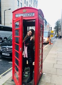 telephone booth in London