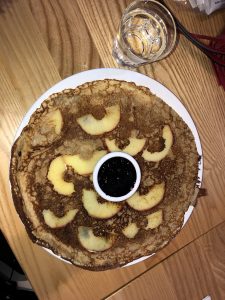 dutch pancakes in Amsterdam