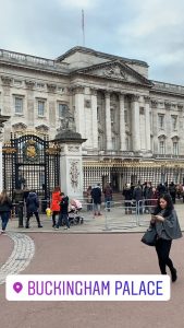 Goals at Buckingham Palace
