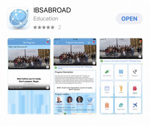 IBSAbroad Apps
